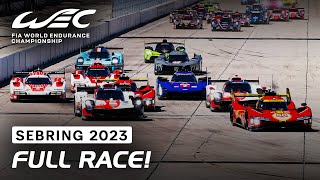 Full Race I 2023 1000 Miles of Sebring I FIA WEC [upl. by Savage]