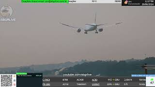 SBGR LIVE 4K  Aeroporto Internacional de Guarulhos AO VIVO  GRU Airport [upl. by Tucky]