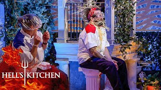 Chef BLASTED By Pasta After Blind Taste Test Fail  Hells Kitchen [upl. by Tedra]