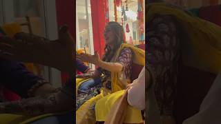 🥰Anjum fakih shrishti dance in shraddha arya mehndi ceremony ❤️😍 dance [upl. by Ynna]