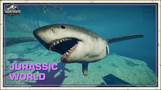 🔓 RELEASE OF ALL MARINE DINOSAURS  MOSASAURUS  MEGALODON  Jurassic World Evolution 2 [upl. by Enicnarf849]