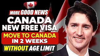 Canada Work Permit 2024  Canada Offers Free Worker Visas in 14 Days  Move to Canada [upl. by Htiduy]