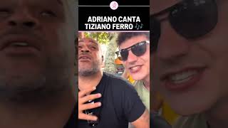 ADRIANO LIMPERATORE CANTA quotNON ME LO SO SPIEGAREquot DI TIZIANO FERRO 🎤🎶 [upl. by Anivlek]