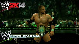 WWE 2K14 30 Years of WrestleMania  Attitude Era Part 3 HHH vs Rock vs Mick Foley vs Big Show [upl. by Madelon]