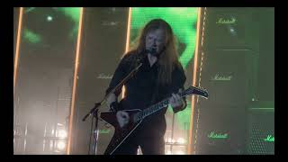 Megadeth  She Wolf with Intro  Tucson AZ 4102022 [upl. by Ajssatsan]