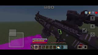 I fight BlockyBoomPH in Minecraft using a guns mod name Radiums Armament V26 [upl. by Jessica]