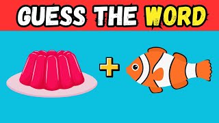 Guess the compound word  Guess the word by Emoji  Brainteaser Quiz [upl. by Calypso]