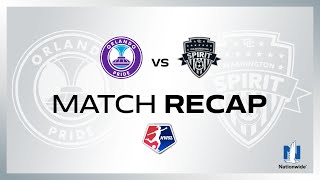 FULL HIGHLIGHTS  Orlando Pride vs Washington Spirit [upl. by Carley495]