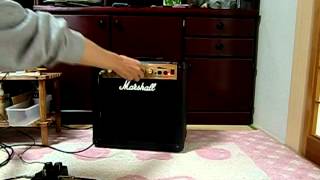 Marshall MG15CDR amplifier demo [upl. by Azenav]