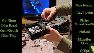 Fix Xbox Read Error With Stuck Disc Tray [upl. by Zelle828]