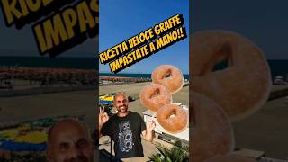 Ricetta semplice graffe napoletane Resipi donat mudah [upl. by Airrat]