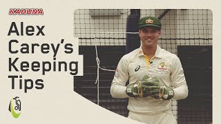 Alex Careys Wicket Keeping Tips  Kookaburra Cricket [upl. by Ellord]