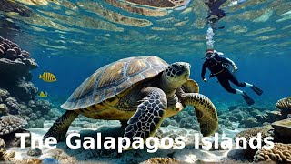 Exploring Galápagos Islands Snorkeling Wildlife Giant Tortoises 2024 [upl. by Atnoved753]