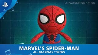 Marvels SpiderMan PS4  Collectibles  All Backpack Token Locations [upl. by Antonio160]