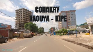 Africa vlog Guinea Conakry city TAOUYA Marché  KIPE  centre emetteur [upl. by Hedgcock]