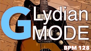 G Lydian Mode Scale  Groove Jam Backing Track [upl. by Cicero]