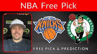 Knicks vs Celtics  NBA Free Pick Tuesday 102224  Picks And Parlays [upl. by Adelle811]