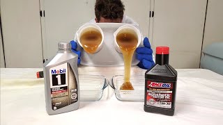 Mobil 1 Extended Performance vs AMSOIL 5W30 Cold Flow Challenge [upl. by Elletnuahs822]