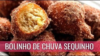 BOLINHO DE CHUVA SEQUINHO COM BANANA FÁCIL COM ÁGUA [upl. by Nemrak]