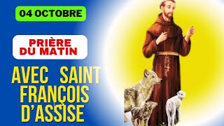 🌅Prière du Matin avec Saint François d’Assise🌅 [upl. by Akitan]