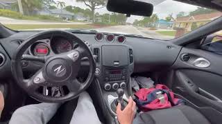 MODDED 370z INSANELY LOUD POV DRIVE 🚀 Manual [upl. by Yenot]