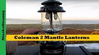 How To Set Up Coleman 2 Mantle Lanterns [upl. by Nepean431]