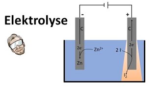 Elektrolyse  Elektrolyse von Zinkiodid  Chemie Endlich Verstehen [upl. by Fairlie]