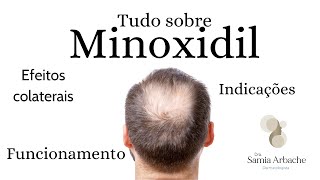 TUDO SOBRE MINOXIDIL TÓPICO [upl. by Naiviv]