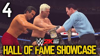 WWE 2K16  2K Showcase  quotHALL OF FAMEquot Part 4 WWE 2K16 Showcase Mode DLC Ep 4 [upl. by Yrellav]