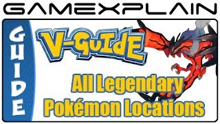 Pokémon X amp Y  All Legendary Pokémon Locations Guide amp Walkthrough [upl. by Ithnan]