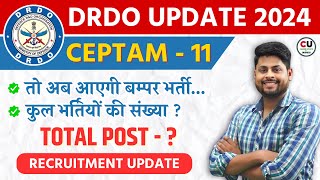 DRDO CEPTAM 11 Recruitment Update [upl. by Annej]