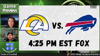 2024 Week 14 Game Preview  Los Angeles Rams vs Buffalo Bills [upl. by Roots96]