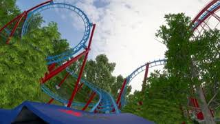 360 Virtual roller coaster at home [upl. by Aerbua]