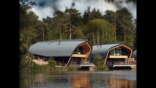 Take a look at the first lakeside lodges at Center Parcs Elveden Forest [upl. by Aydni]