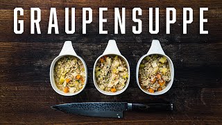 Klassische Graupensuppe – Stephan Schnieder kocht [upl. by Winebaum]