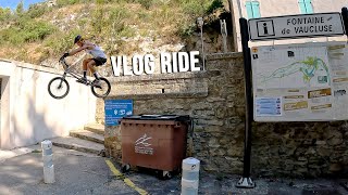 VLOG RIDE TRIAL  FONTAINE DE VAUCLUSE [upl. by Fasano]