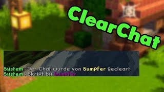 Clearchat Skript  Minecraft  German  Deutsch  30FPS [upl. by Nyrem]