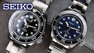 Seiko SPB187 vs Seiko SLA021  MARINEMASTER 300 vs MM200 Reduced  2800 vs 1200 USD Divers Watches [upl. by Bondon619]