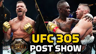 UFC 305 Du Plessis vs Adesanya LIVE PostFight Show  MMA Fighting [upl. by Illene473]