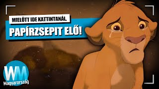 Top 10 Disney karakter akiknek halála könnyeket csalt a szemünkbe [upl. by Mellen]