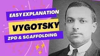 Vygotsky theory of scaffolding and ZPD  sociocultural theory ZONE OF PROXIMAL DEVELOPMENTeasy [upl. by Ecnarrot228]