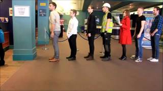 Full Monty The Jobcentre scene ATG Tickets [upl. by Aisitel]