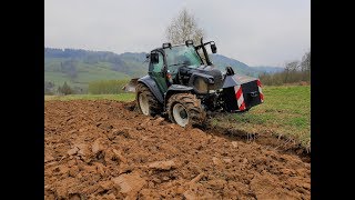 Lindner Lintrac 90 i ciężka górska orka ciągnik który stworzony jest do tych właśnie warunków [upl. by Althee400]