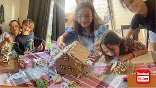 Attempting To Build A Gingerbread House [upl. by Erdnassak768]