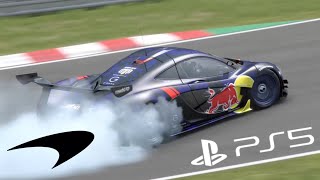 McLaren P1 GTR Drift Car  GT7  PS5 [upl. by Bail]