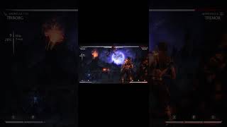 Triple smoke bomb combo 🤔 mortalkombat mkx smoke viral shorts [upl. by Veneaux215]