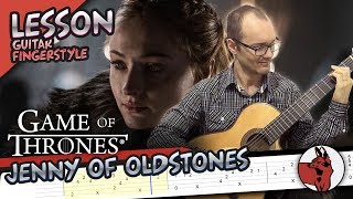 GOT  Jenny Of Oldstones  Guitar Fingerstyle Tutorial  TABS [upl. by Romina999]