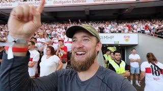 Incredible German Football Fans Vfb Stuttgart Karawane vs Mainz  condensed version [upl. by Ahseined]