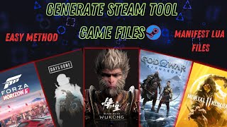 Generate Steam Tools Game Files  Easiest Method 💯⚡ [upl. by Tobi923]