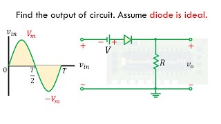 Biased Positive Series Clipper 6 [upl. by Annekam]